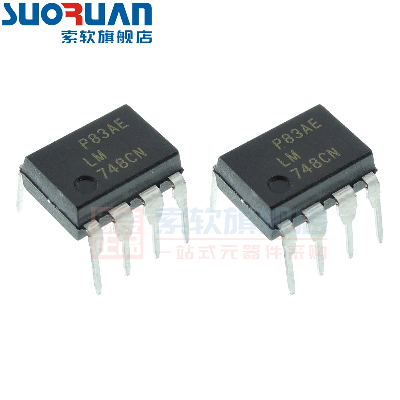 Free shipping   LM748CN LM748 DIP-8  IC   10PCS