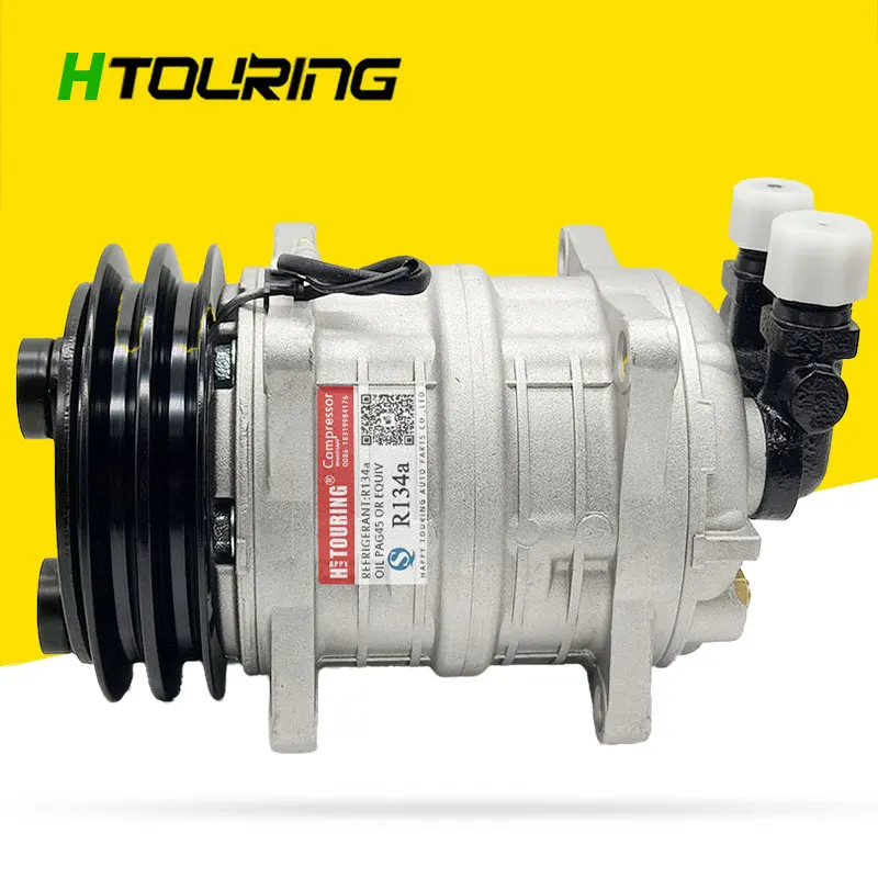 AC  Conditioning Compressor TM15 10355011 48845011 2521152 With Two Grooves Pulley 12V / 24V For TM15 Compressor