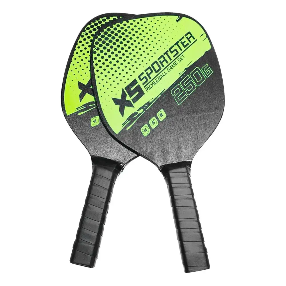 Pickleball ​Paddle Racket Set Poplar Non-slip Pick Racket Ultra Cushion Racquet With 4 Ball Training Ball Set For Child Alduld