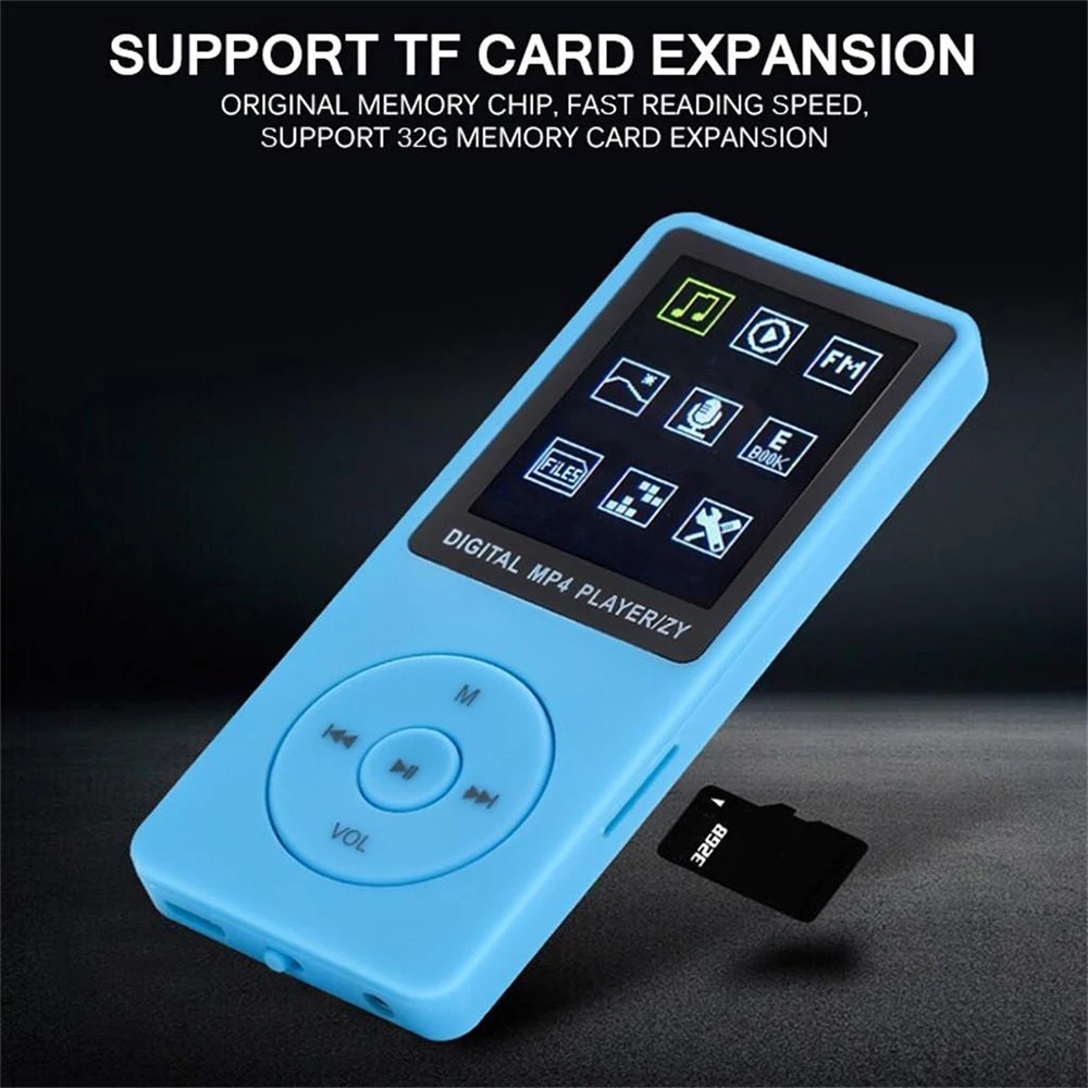 MP4 Player MP3 Digital 32GB Led Video 1.8\