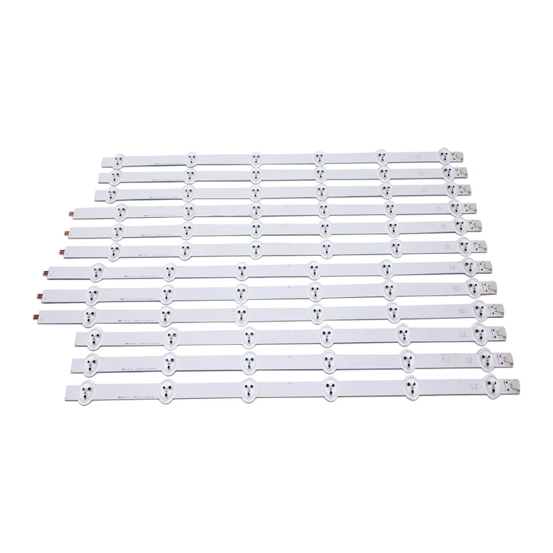 Bande lumineuse LED LC550DUN 55 ", 1 ensemble = 12 pièces, ROW2.1 Rev 0.1 R1, Type de lampe