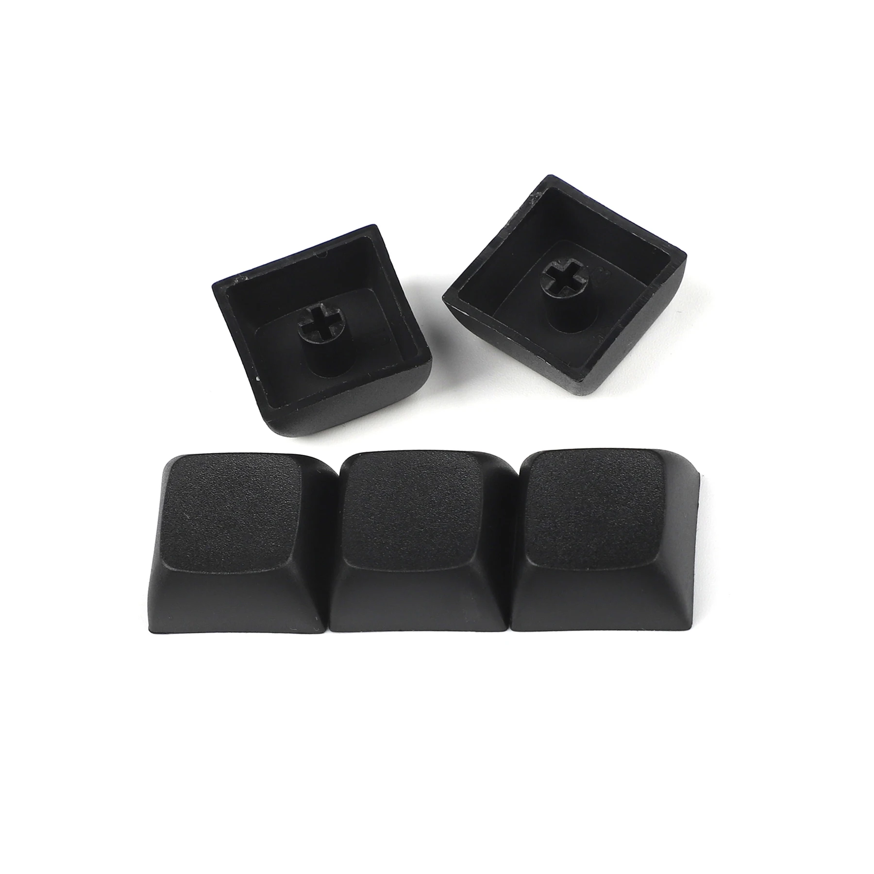 10 Pcs XDA Profile Blank 1U Key Black White Orange Red Gray Blue Beige GK61 Keycaps For Mechanical Keyboard GMMK  ID80