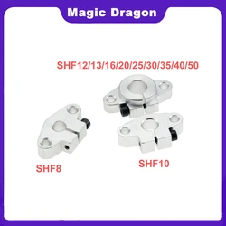 4/8PC Linear Bearing Shaft Support Set for CNC Router 3D Printer SHF8 SHF10 SHF12 SHF13 SHF15 SHF22 Compatible CNC Machine Parts