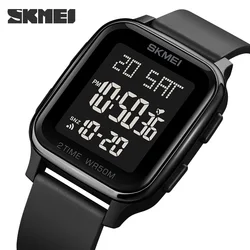 SKMEI Digital Watch For Men Chrono Countdown Electronic Movement Wristwatches Waterproof Sport Men's Clock Original Brand Hour