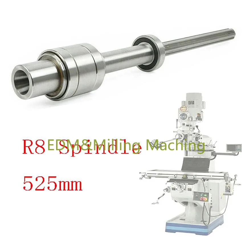 คุณภาพสูงเครื่องกัด R8แกน + แบริ่งประกอบไต้หวันมิลลิ่งสำหรับสแตนเลส BRIDGEPORT ทนทาน