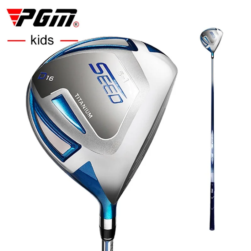 PGM SEED Golf Clubs Kids Right Handed Titanium Alloy Head Children Drivers 1# Wood Pole Carbon Shaft JRMG005 Wholesale