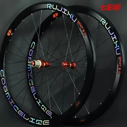 700C 6pawls Super light Road Bike Wheelset   Bearing Wheels 7-11 Speed V Brake Clincher Front Rear Aluminum alloy Wheelsets