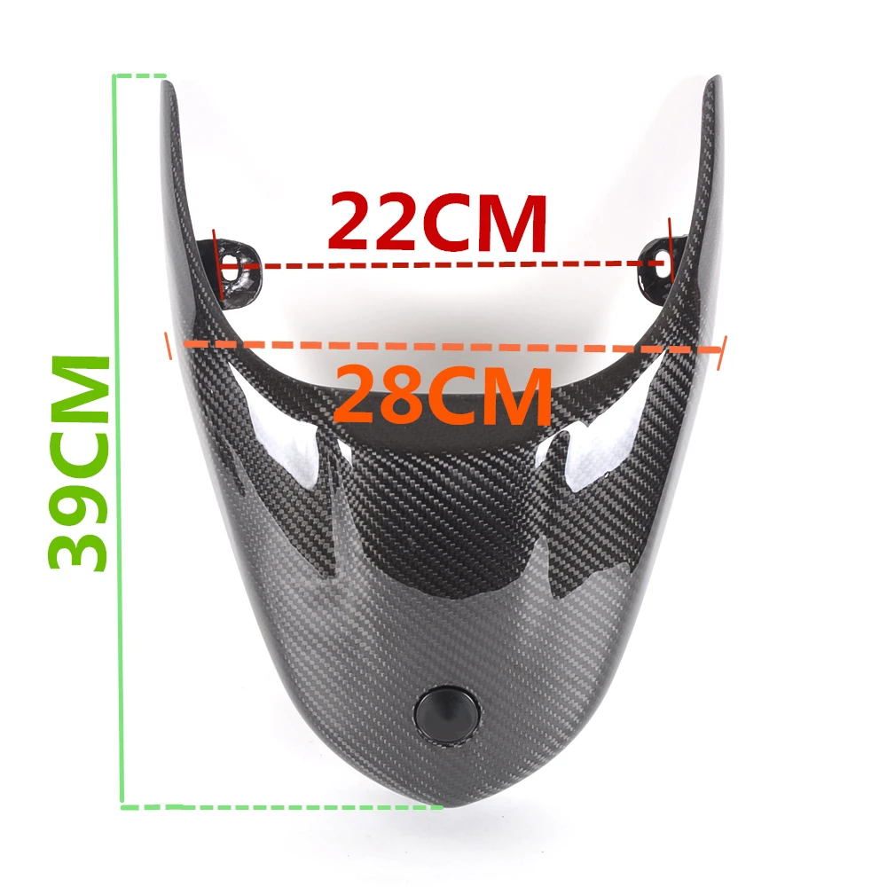 For BMW R NINE T R 9T R9T Real Carbon Fiber Rear Seat Cover Tail Tidy Swingarm Mounted Covers Modified  Motorcycle Accessories