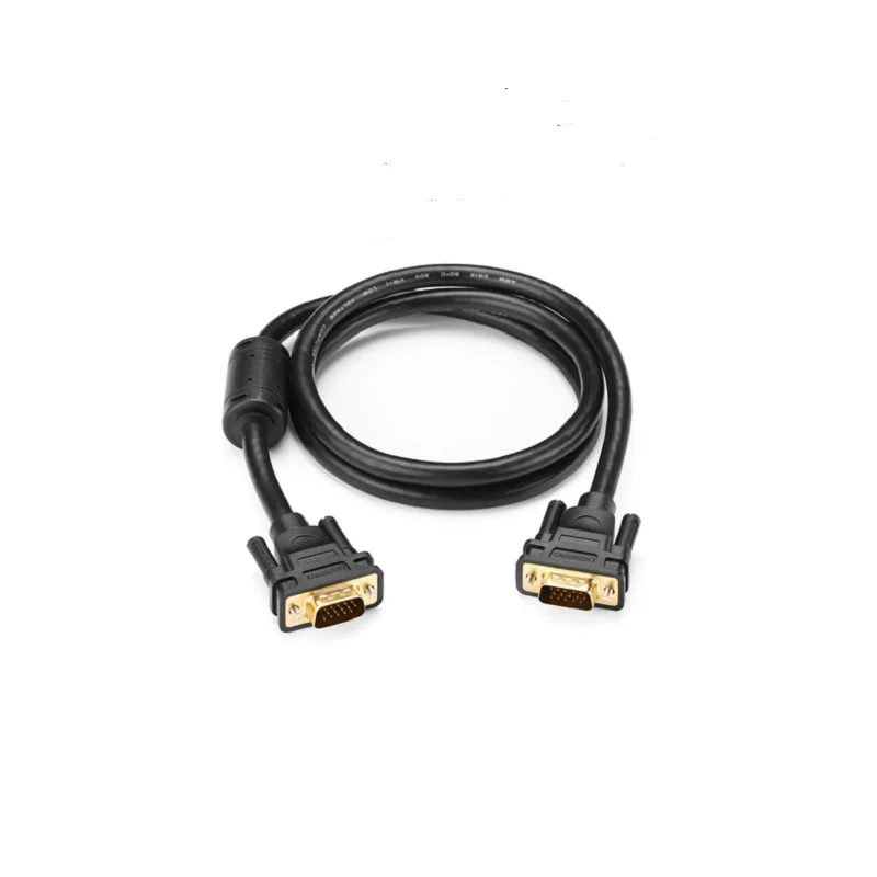 UGreen VGA Line Computer Monitor Data Transmission Signal Dual Screen Desktop Mainframe And Projector Notebook Video Cable