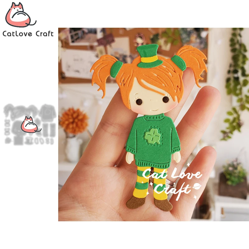 Catlove St. Patrick's Day Metal Cutting Dies Scrapbooking Mold Stencil Die Cuts Card Making DIY Craft Embossing New Die For 2021