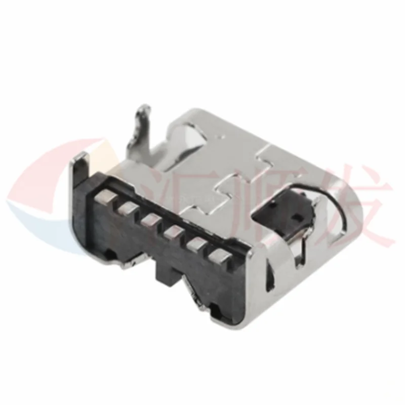 10 Chiếc!!!!!!!!! SMD USB-3.1 Loại Ổ Cắm-C Nữ Ổ Cắm 6P Đơn Giản Loại 4 Cố Định Chân Đặc Biệt Cho Dòng Cao Nhanh Chóng bấm Lỗ