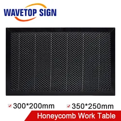 Wavetopsign 300*200mm 350*250mm laser favo de mel mesa de trabalho plataforma laser peças para co2 gravador a laser máquina de corte