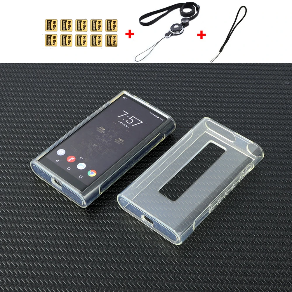 Full Protection Cover for FiiO M15 Music Player Soft TPU Clear Protective Case