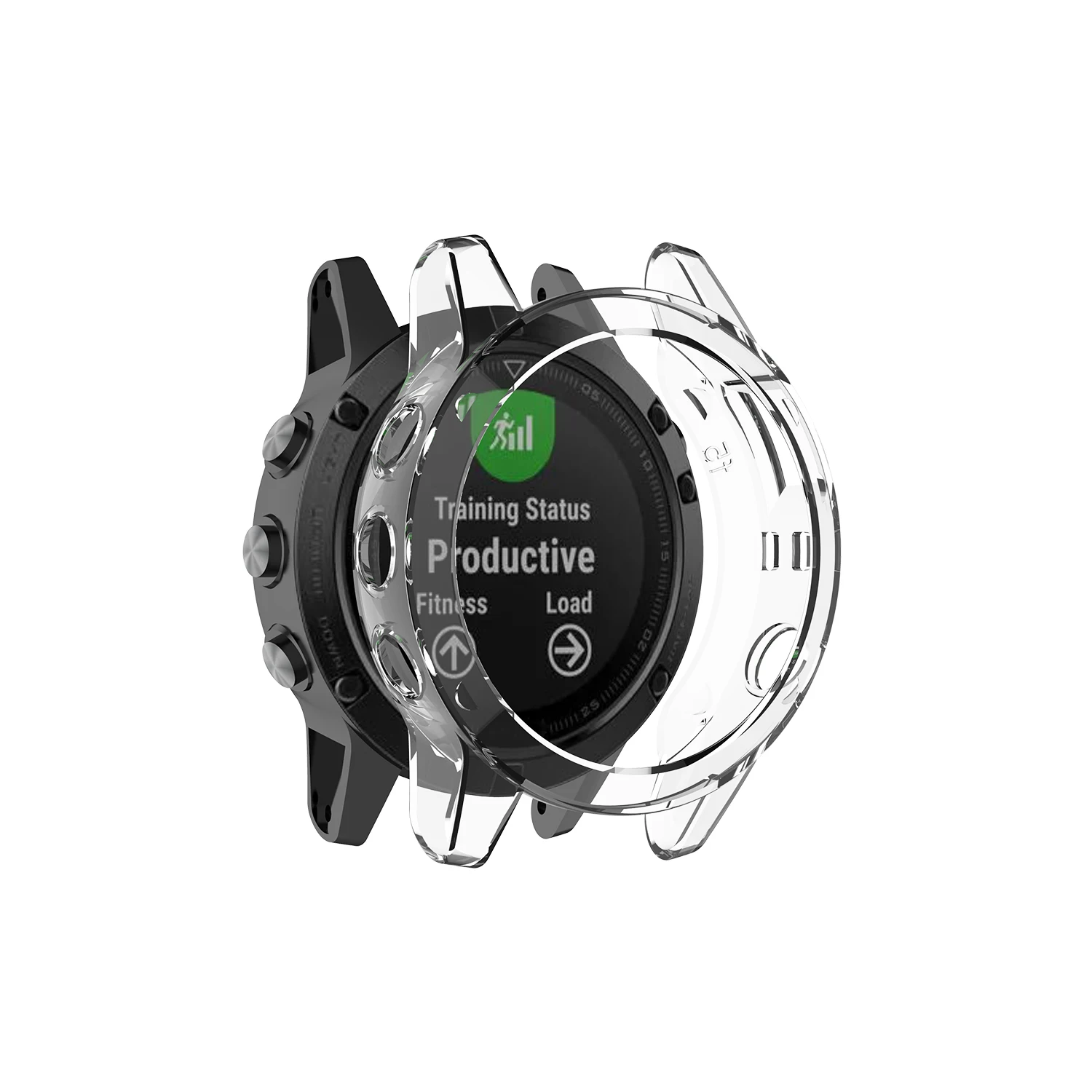 Garmin Fenix 5 5s 5x TPU 실리콘 시계 케이스 커버, 스마트 팔찌 보호 프레임 쉘 교체 충격 방지 클리어 케이스