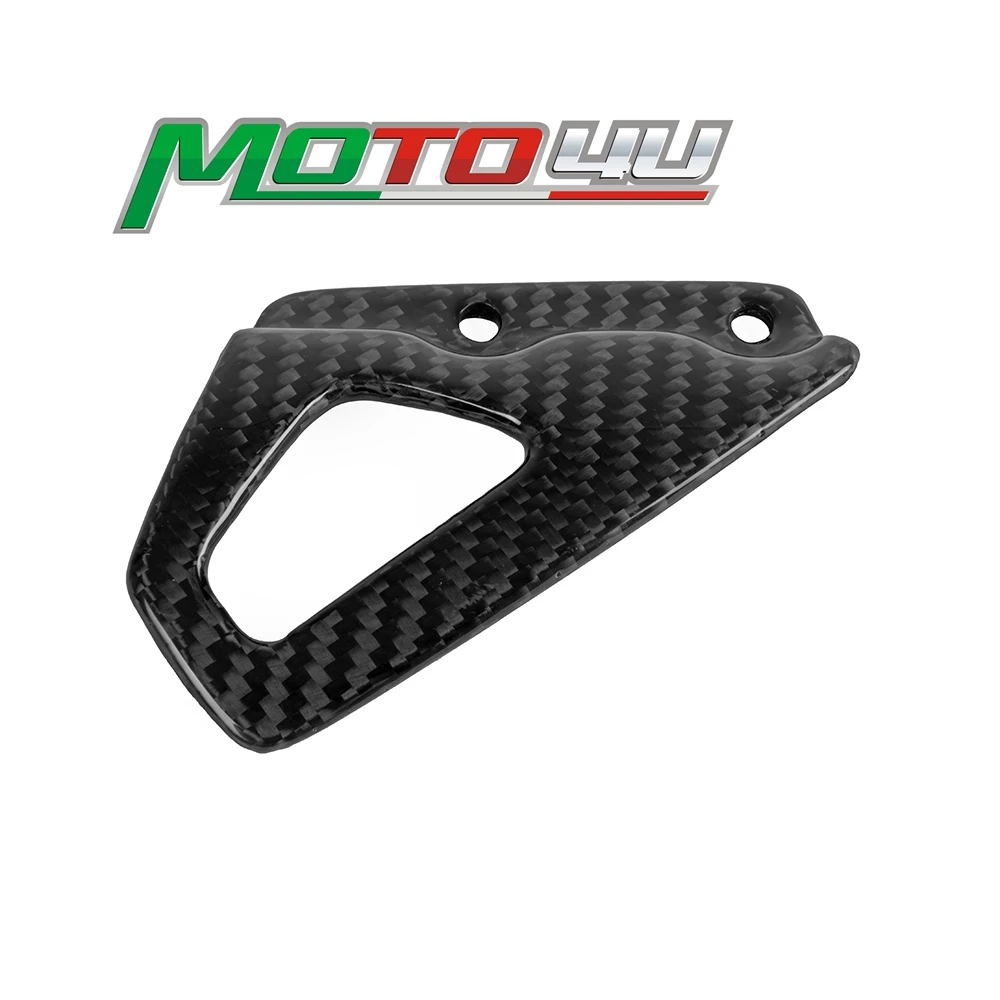 100% Carbon Fiber New Front Heel Guard Foot Peg Mount Plate Motorcycle For BMW R NINE T R NineT R9T 2014 2015 2016 2017 2018