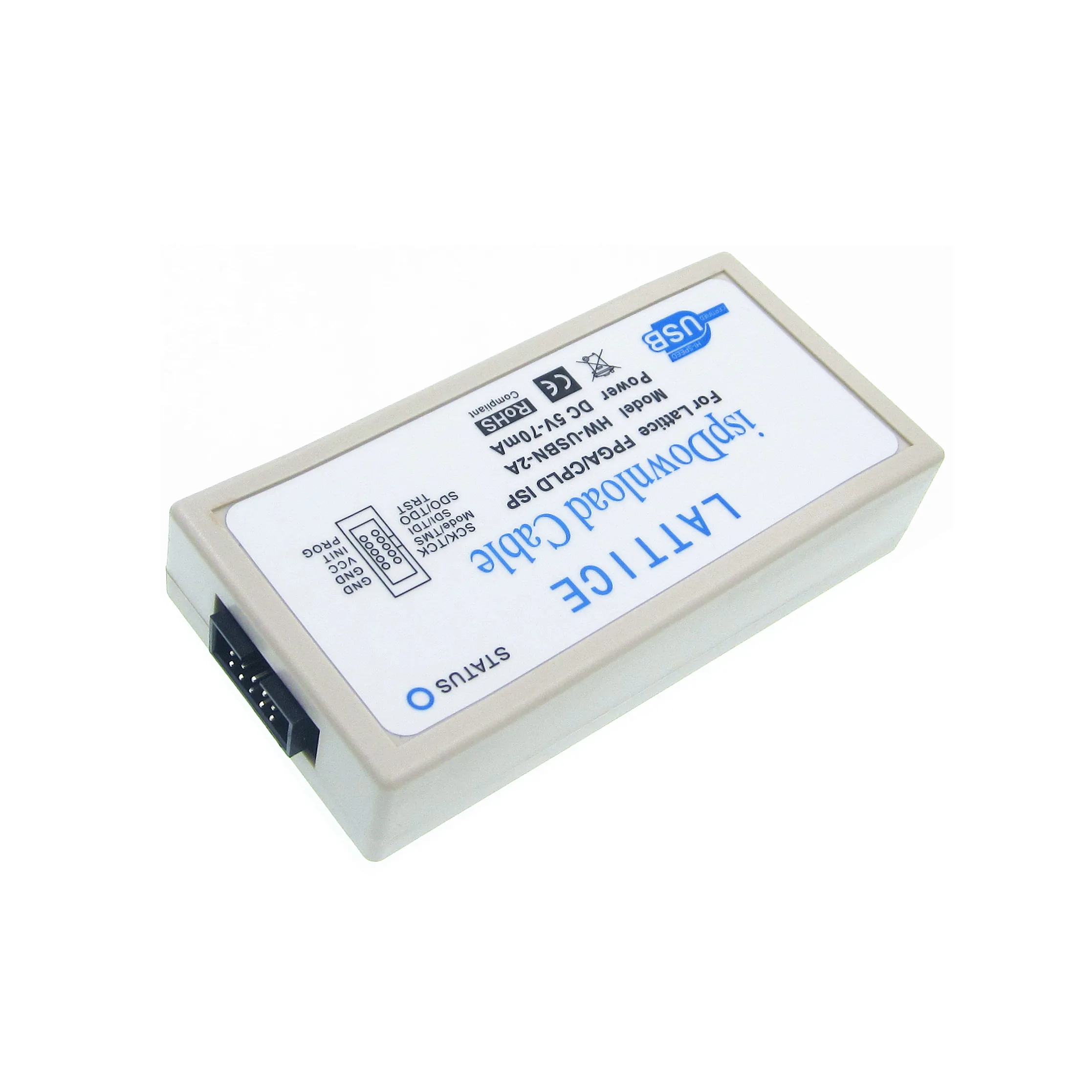 HW-USBN-2A Lattice is Download Cable USB Jtag ISP FPGA CPLD Programmer for Diamond is Lever Win7 WIN8 WIN8.1