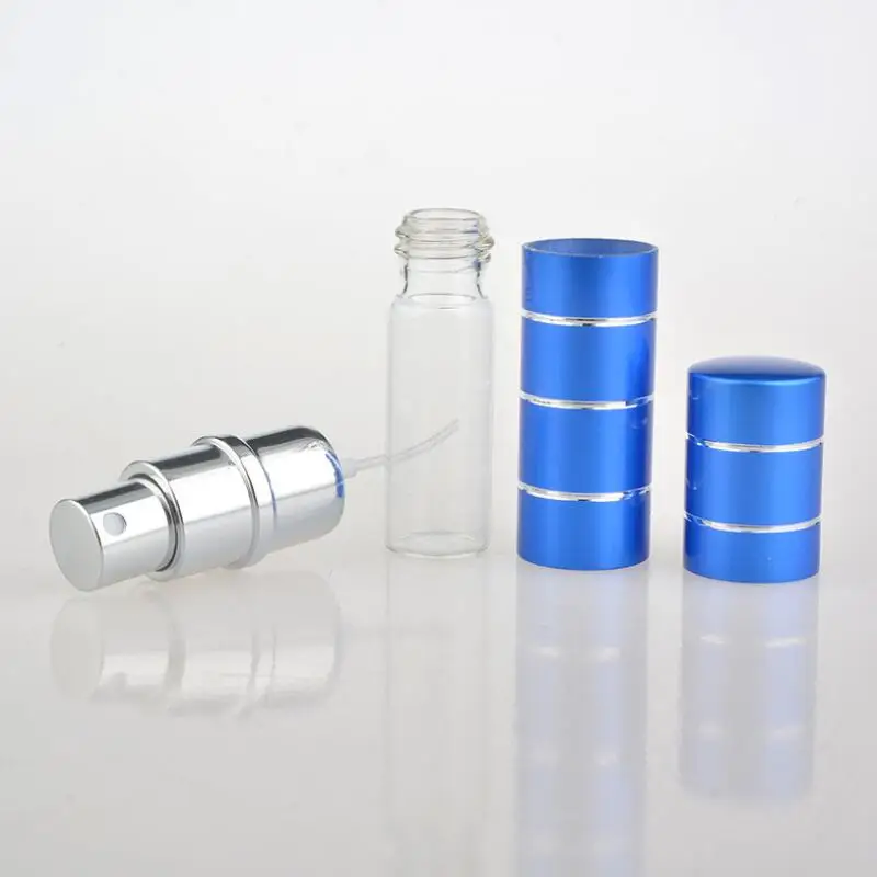 

7 colors 10ml 10CC 5CC 5ML Mini Colorful line Travel Spray Perfume Bottles Refillable Portable Empty Atomiser LX2853