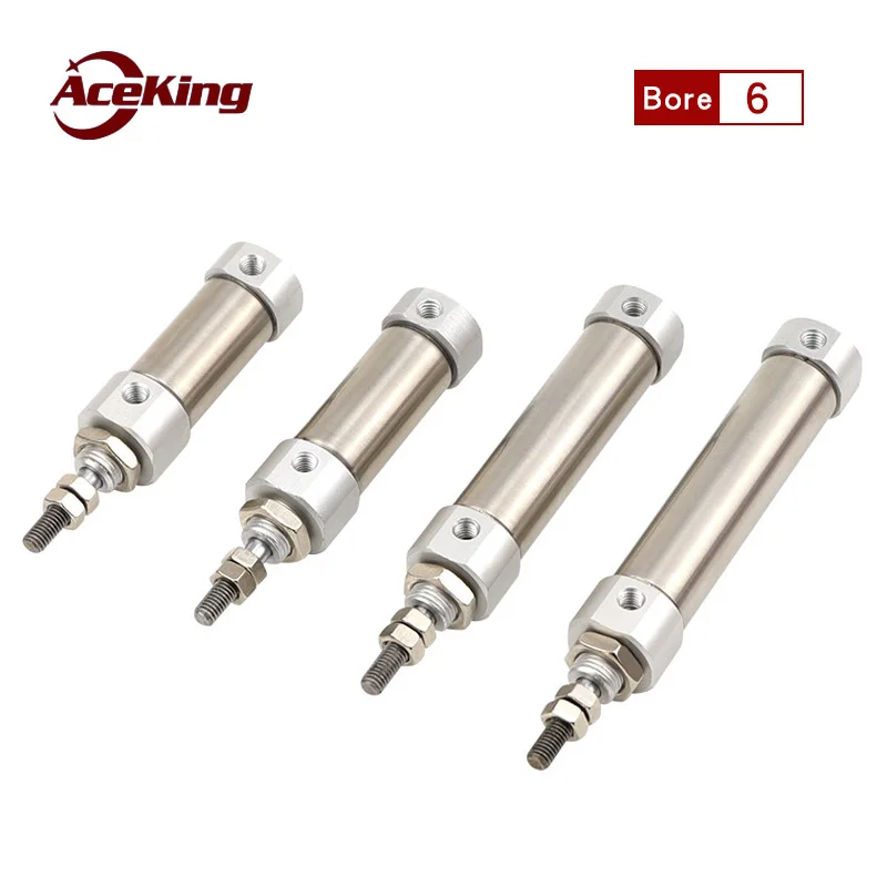 

PB Stainless steel mini cylinder pen cylinder PB6*5X10X15X20X25X30X40SR small cylinder PB6X5SR PB6X10SR PB6X20SR PB6X40SR