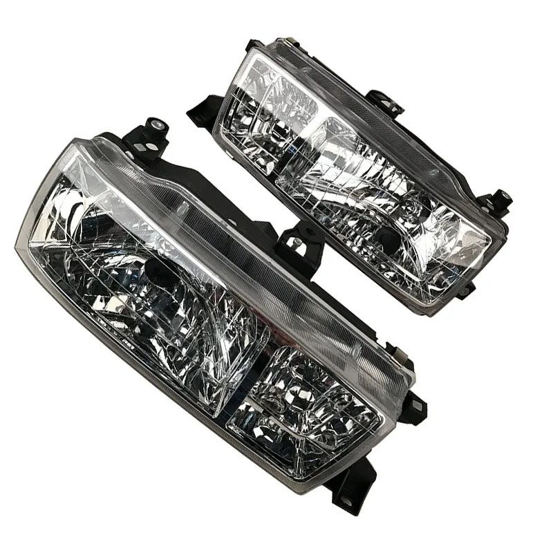 Automobile Headlamp For Toyota CRESTA GX90 JZX90 LX90 1992 1993 1994 1995 Car Headlight Transparent Crystal Lamp