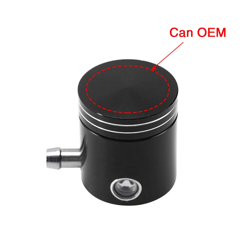 ZSDTRP Universal Motorcycle Front Brake Clutch Fluid Bottle Master Cylinder Oil Reservoir Tank Cup For Honda Suzuki Kawasaki