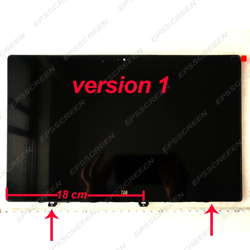Imagem -03 - Tela do Portátil para Xiaomi mi Notebook Air 13 13.3 Display Lcd Monitor Fosco Fhd Edp 30 Pinos de Vidro Ips Led Lq133m1jw15