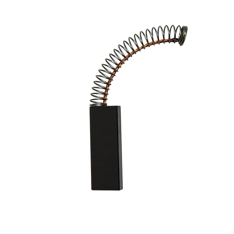 10 pezzi Mini trapano elettrico smerigliatrice sostituzione spazzole di carbone pezzi di ricambio per motori elettrici strumento rotante 6x11x32mm