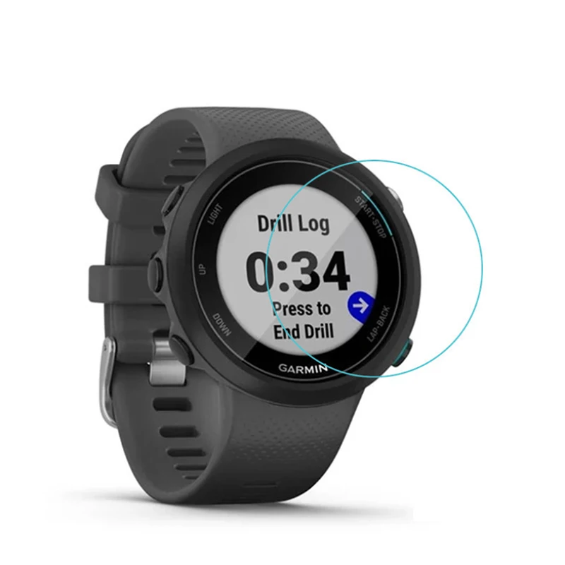 5 Buah Pelindung Film HD Tahan Ledakan Kaca Tempered untuk Garmin Swim2 Jam Tangan Pintar Berenang 2 Pelindung Layar Antigores