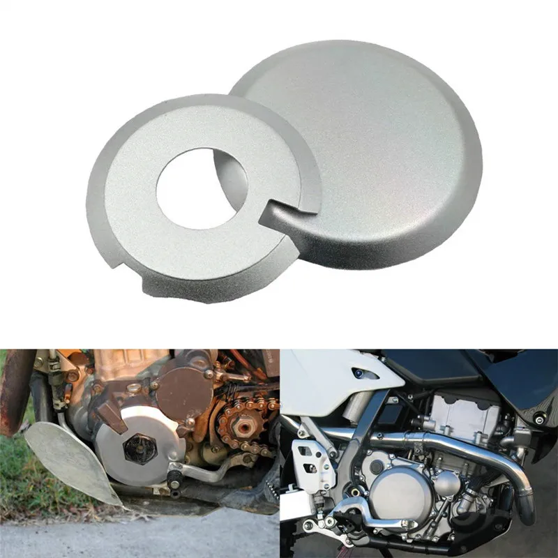 

5 Color Ignition Clutch Case Covers Guards Kit For Suzuki DRZ400 DR-Z400S DRZ400SM Kawasaki KLX400 Silver