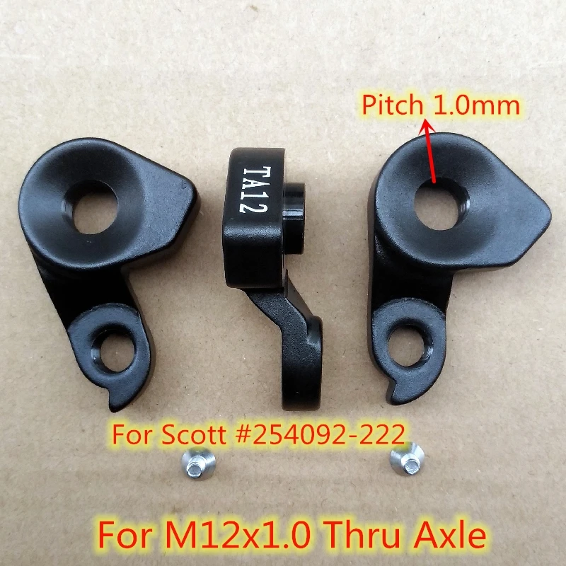 

5pc Bicycle derailleur hanger For Scott #TA12 Scott Contessa Spark Aspect eRide E-Contessa E-Genius Strike eRide dropout M12x1.0