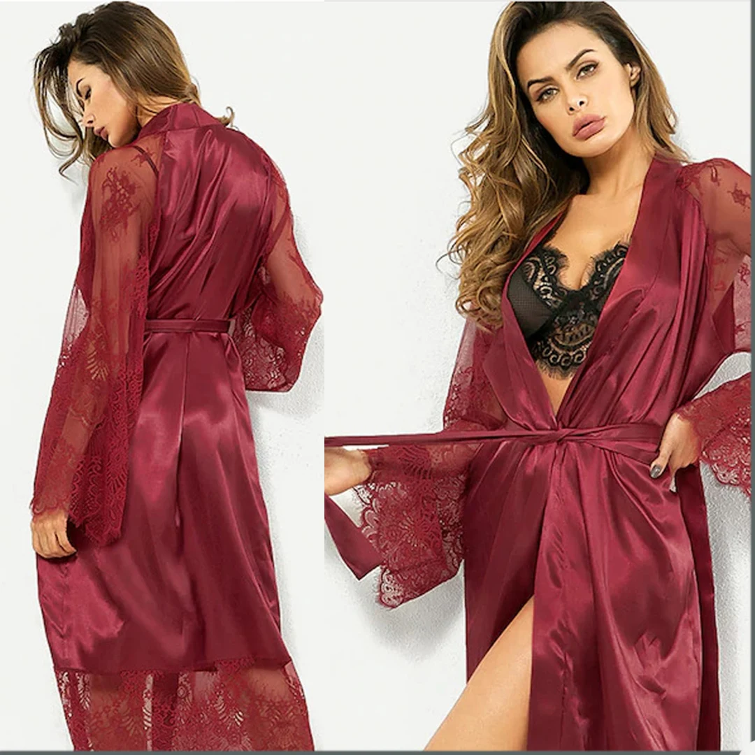 

Unique Sexy Prom Dresses Long Sleeve Lace Appliques Robes for Photo Shoot or Baby Shower Custom Made Maternity Photoshoot Robes