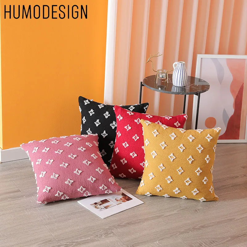 2 Pcs Wind Star Pillowcase Home Residents Style Decoration Living Room Sofa Small Flower Pillow Cushion Cover 50% Off