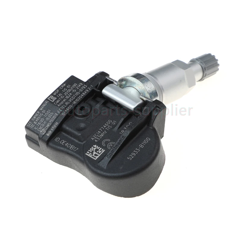 New 52933-B1100 52933-2J100 Tire Pressure Sensor TPMS fit 2011 2012 2013 2014 2015 2016 for KIA PICANTO 52933B1100 433MHZ