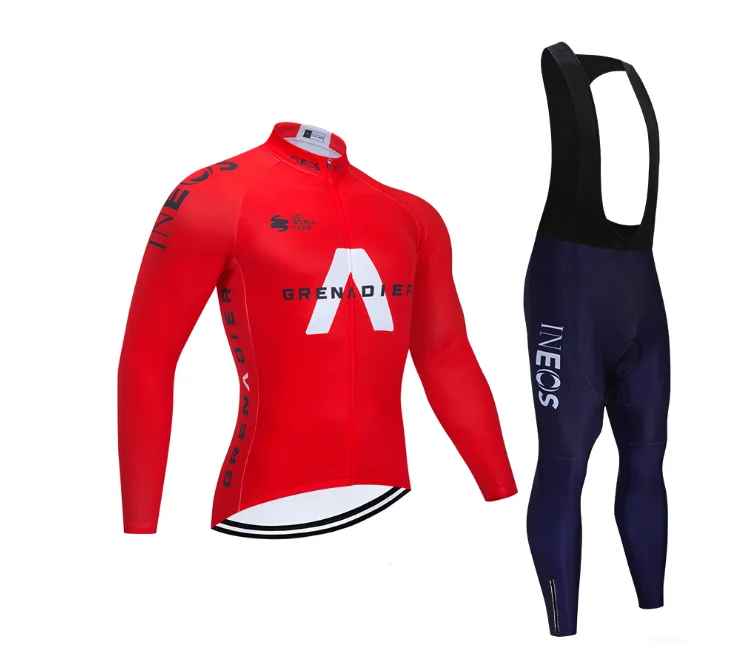 Men\'s Long Sleeve Suit Breathable Cycling Jersey Cycling Mountain Bike Clothing