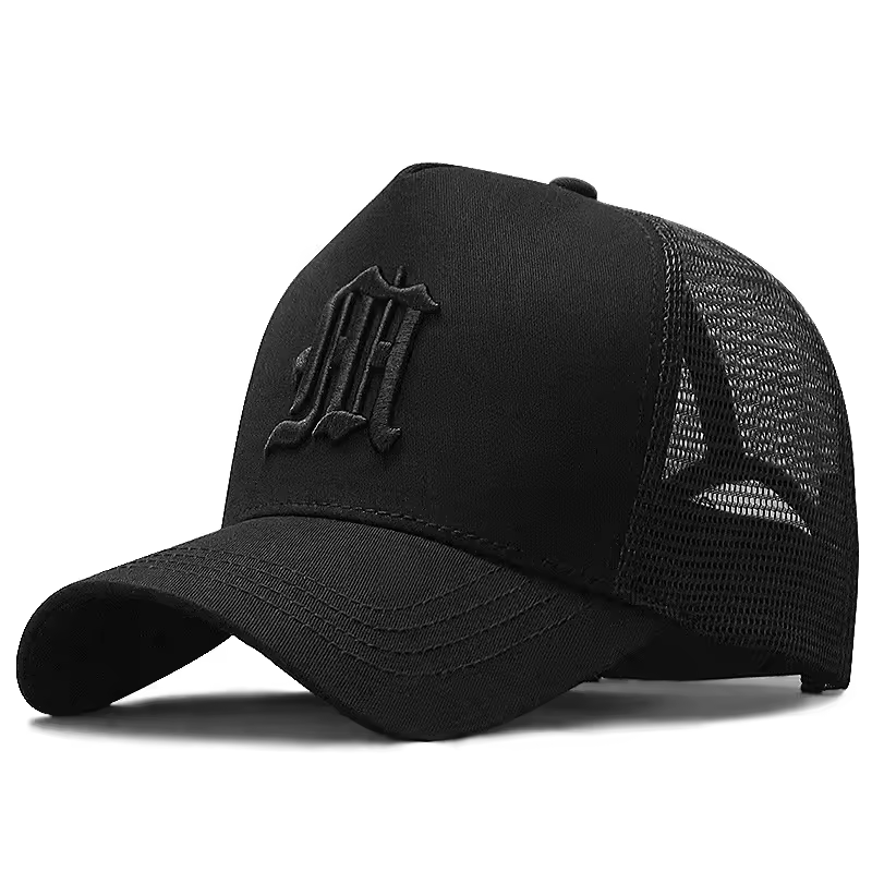 56-60CM 61-68cm Big Head Man Plus Size Baseball Cap Men Summer 100% Cotton Mesh Trucker Hat Male 3d Embroidery Snapback Hats