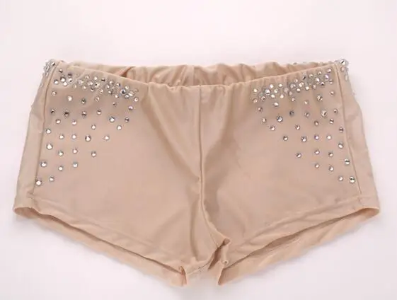 Europa e stati uniti nuovi pantaloni di sicurezza per la danza latina leggings di danza del ventre boxer color carne anti-luce pantaloni a quattro angoli