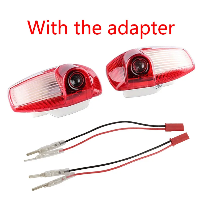 2Pcs LED Laser Projector For Porsche 911 996 997 Panamera 970 Boxster Cayman 987 986 Car Door Lights Signal Lamps Accessories