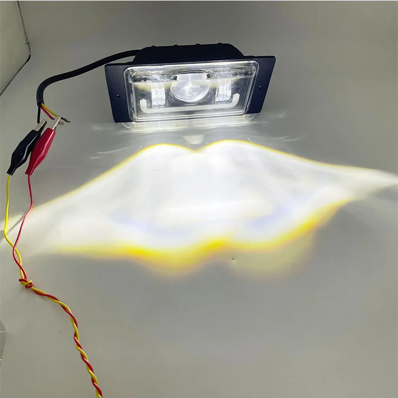 DRL Driving Lights White Amber Fog Lamp For Lada VAZ 2110 2111 2112 2113 2114 2115 2116 2117 Kamaz Nova Chevrolet LED Fog Light