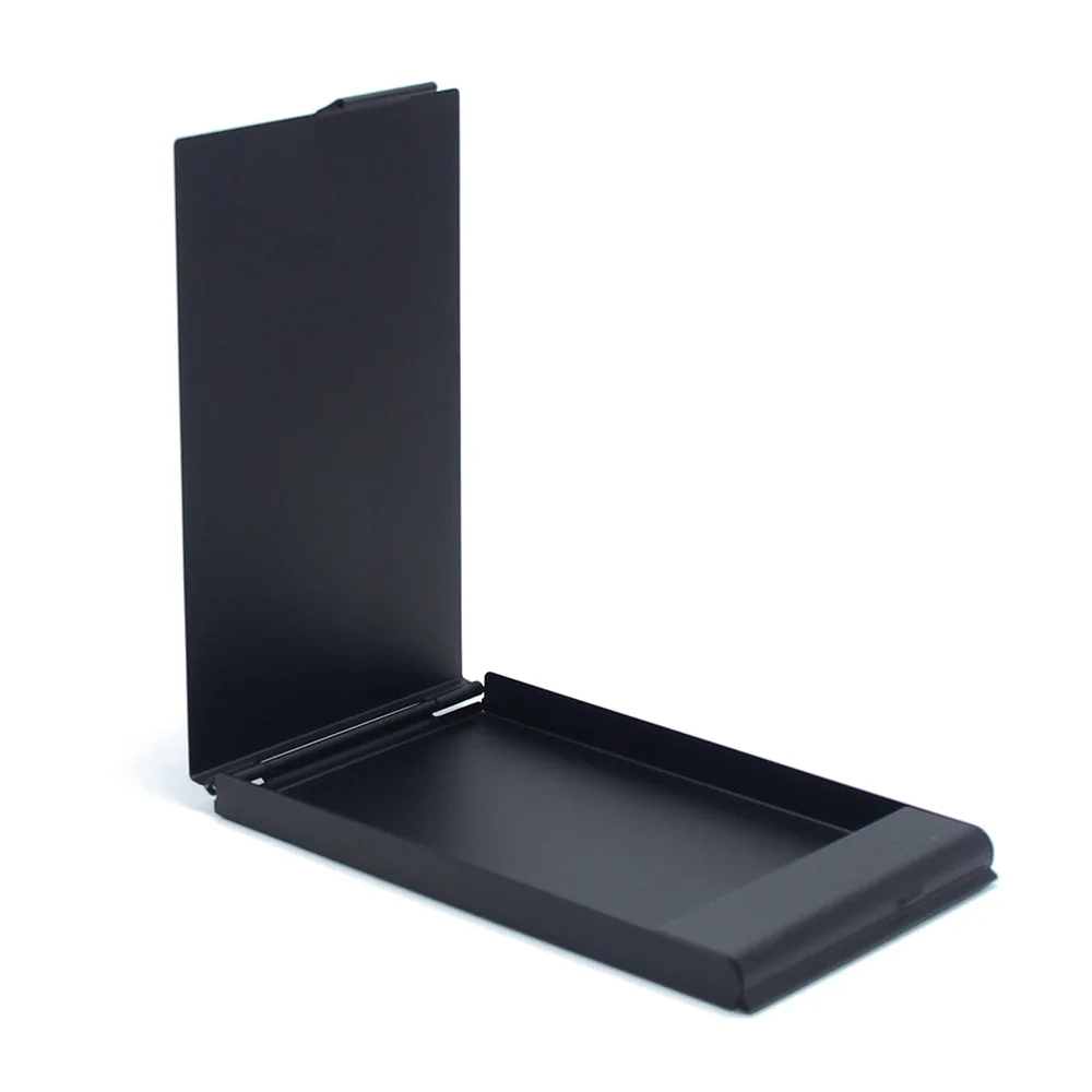 

Новинка, креативный чехол для визиток YUECIMIE, алюминиевый держатель, металлическая коробка, чехол для кредитных карт, держатель для визиток, металлический кошелек для карт для мужчин и женщин