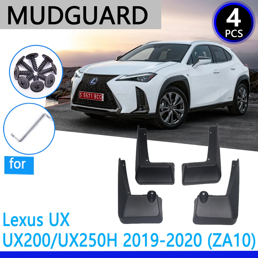 

Mudguards for Lexus UX UX200 UX250H 2019~2020 ZA10 Car Accessories Mudflap Fender Auto Replacement Parts