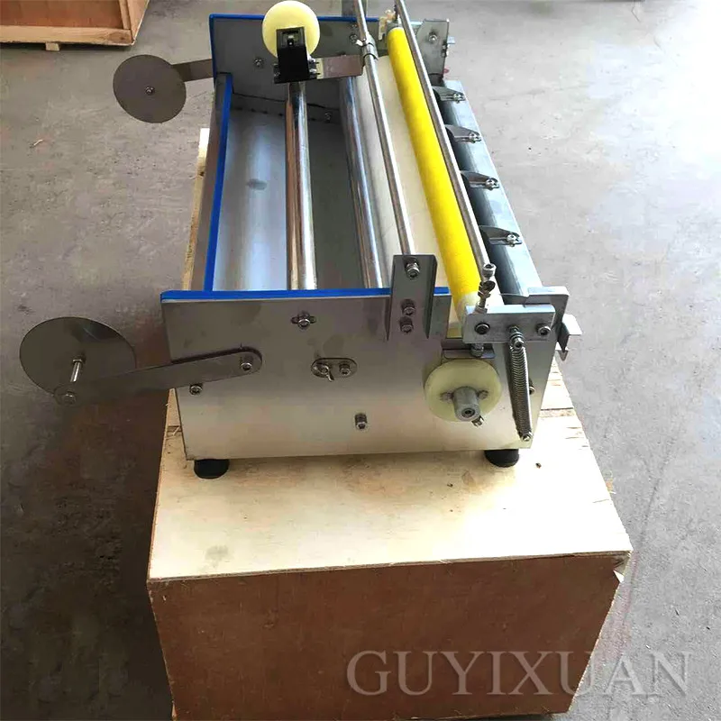 53-70 cm hand operated glue applicator Stainless steel brushing machine Home wallpaper gluing machine