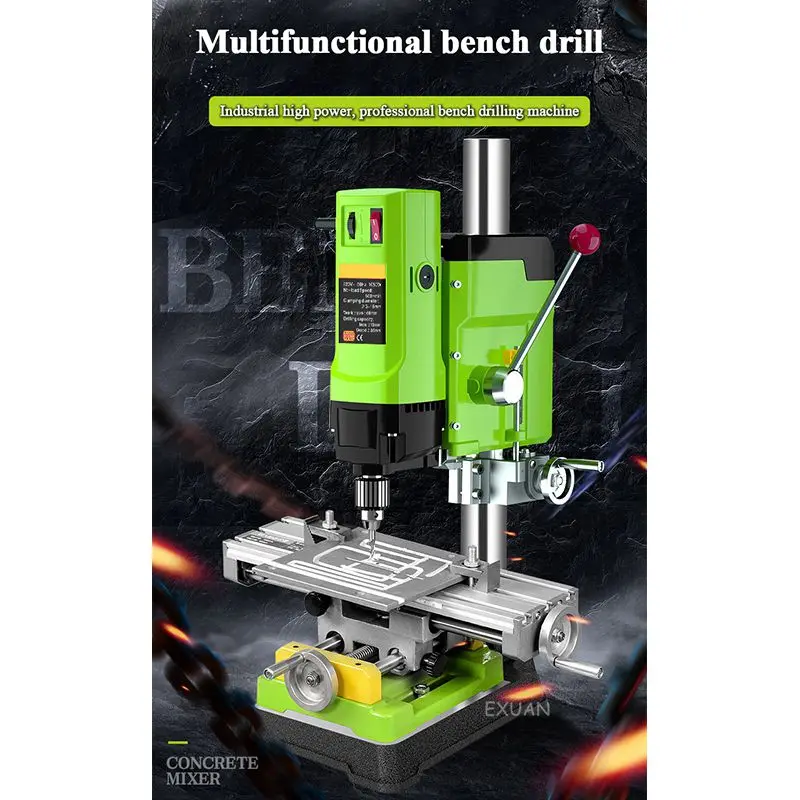 Micro Drilling Machine Milling Machine Multifunctional High-power Tool 220V Drilling Machine Micro Multifunctional Bead Tool