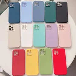 Soft Silicone TPU Phone Case For Vivo V21 V21E Y72 Y51 2020 Y31 V17 Neo V20 SE Pro Y20 Y20i S Y21 Y53S Cover Candy Coque Case