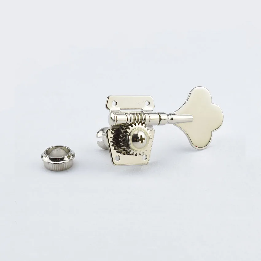 【Made in Korea】1Set 4/5 Strings  Electric Bass Cloverleaf Machine Heads Tuners  ( Nickel)