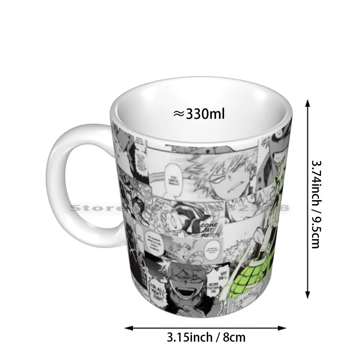 King Explosion Murder Ceramic Mugs Coffee Cups Milk Tea Mug Bakugo Katsuki Katsuki Bakugo Bakugou Katsuki Katsuki Bakugou