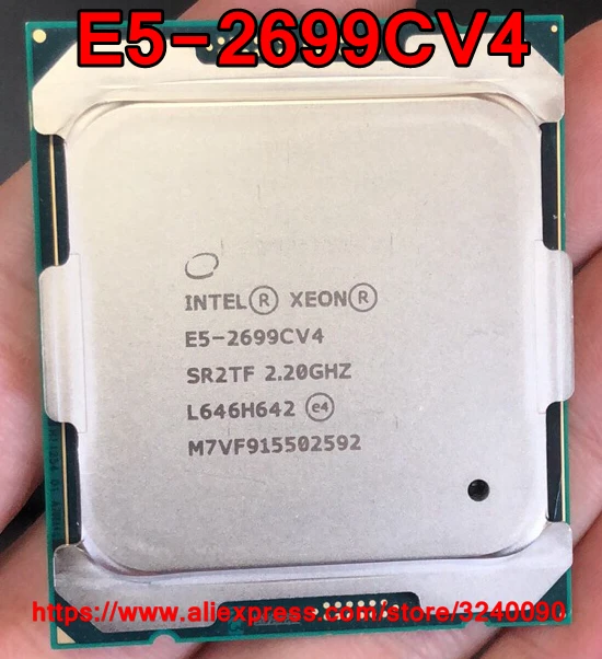 

Intel Xeon CPU E5-2699CV4 SR2TF 2.20GHz 22-Cores 55M LGA2011-3 E5-2699C V4 processor E5 2699CV4 free shipping E5 2699C V4