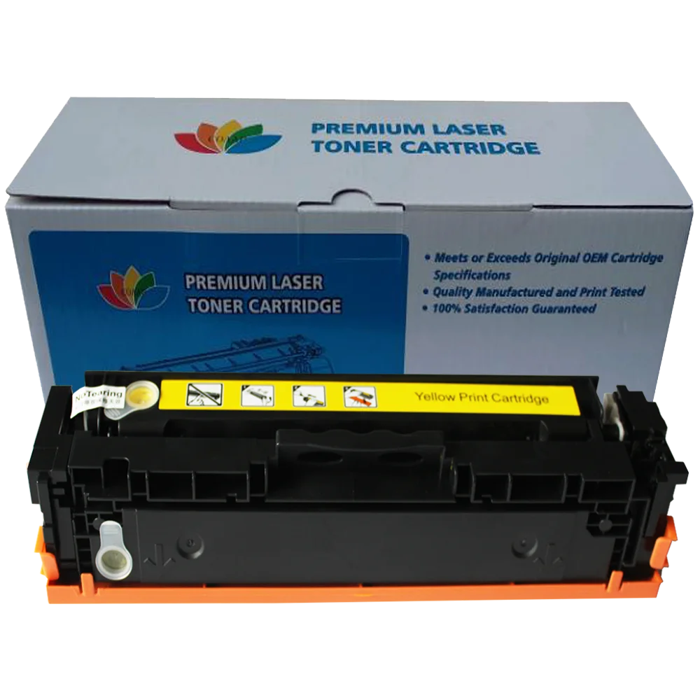 Yellow 206A 207A Compatible Toner Cartridge For HP Colour Laserjet Pro MFP M282NW M283FDN M283FDW M182N M182NW M183FW (No Chip)