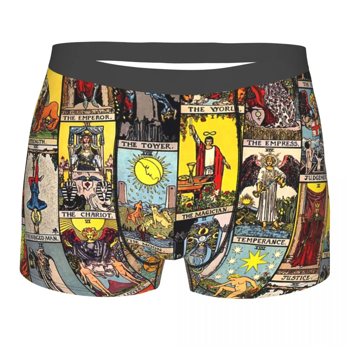 

The Major Arcana Of Tarot Poster Underpants Breathbale Panties Male Underwear Print Shorts Boxer Briefs