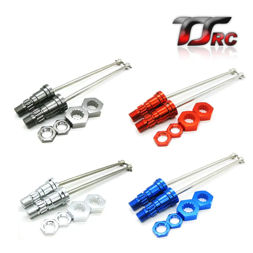 

Alloy CNC Front and Rear Drive Shaft For 1/5 Traxxas TRX X-Maxx XMAXX