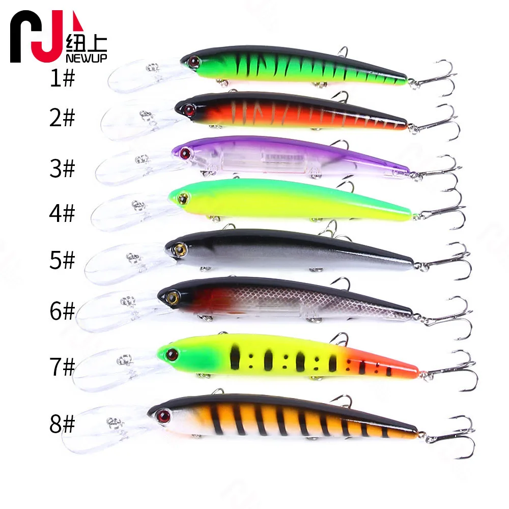 NEW UP 1PCS 16.5cm /21g Floating Wobbler Fishing Lure Crank Bait Minnow Bass Artificial Bait Pike Carp Lures Fishing Goods image 4