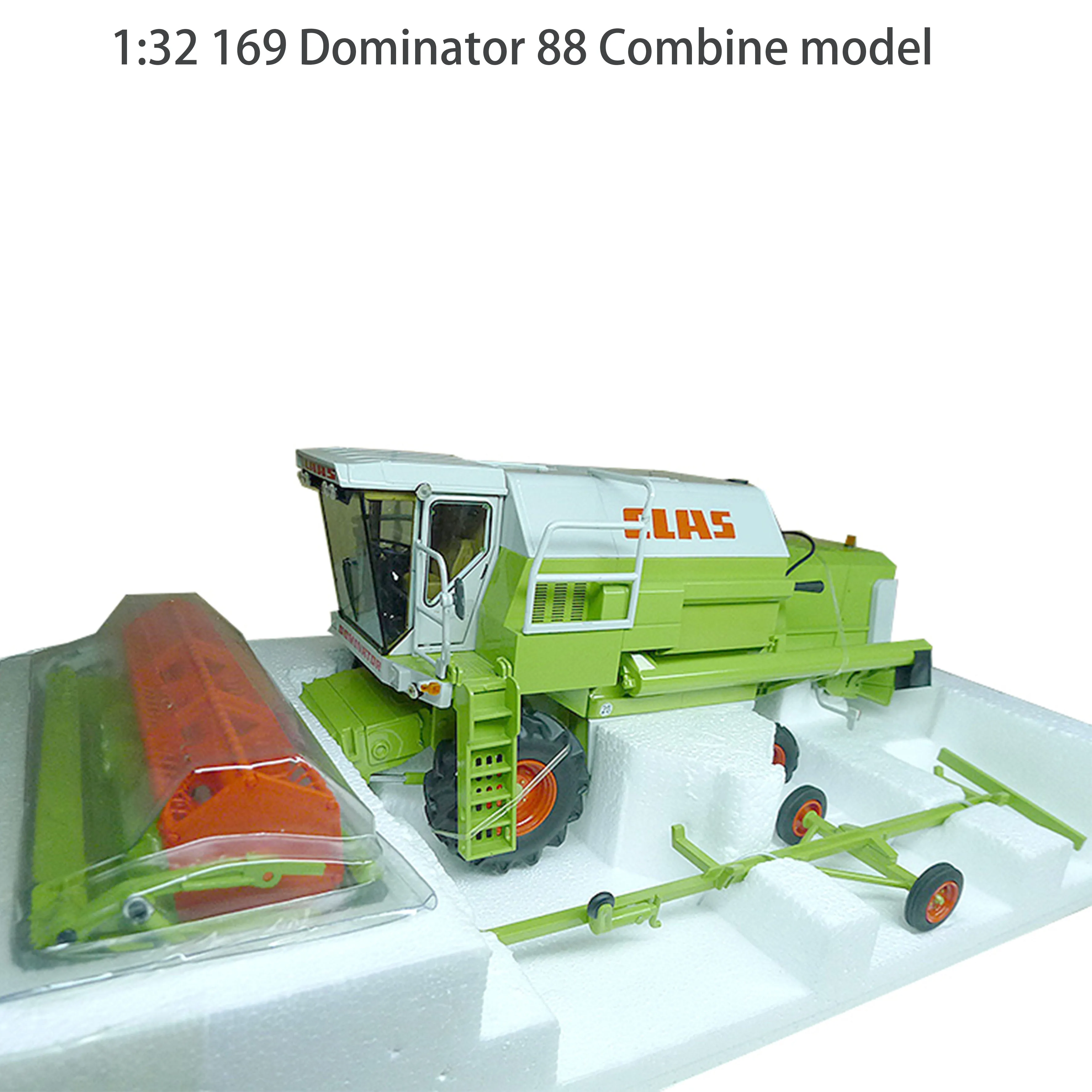 

Fine1:32 169 Dominator 88 Combine model Six rounds Alloy agricultural vehicle model